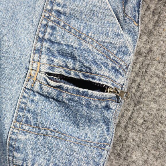 Vintage Scandia Woods Short Jorts Mens 40 Light Wash Cargo Pockets Skater Y2K - Picture 3 of 7